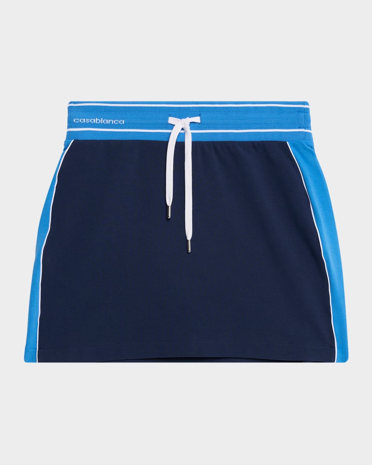 Striped Knit Mini Skirt