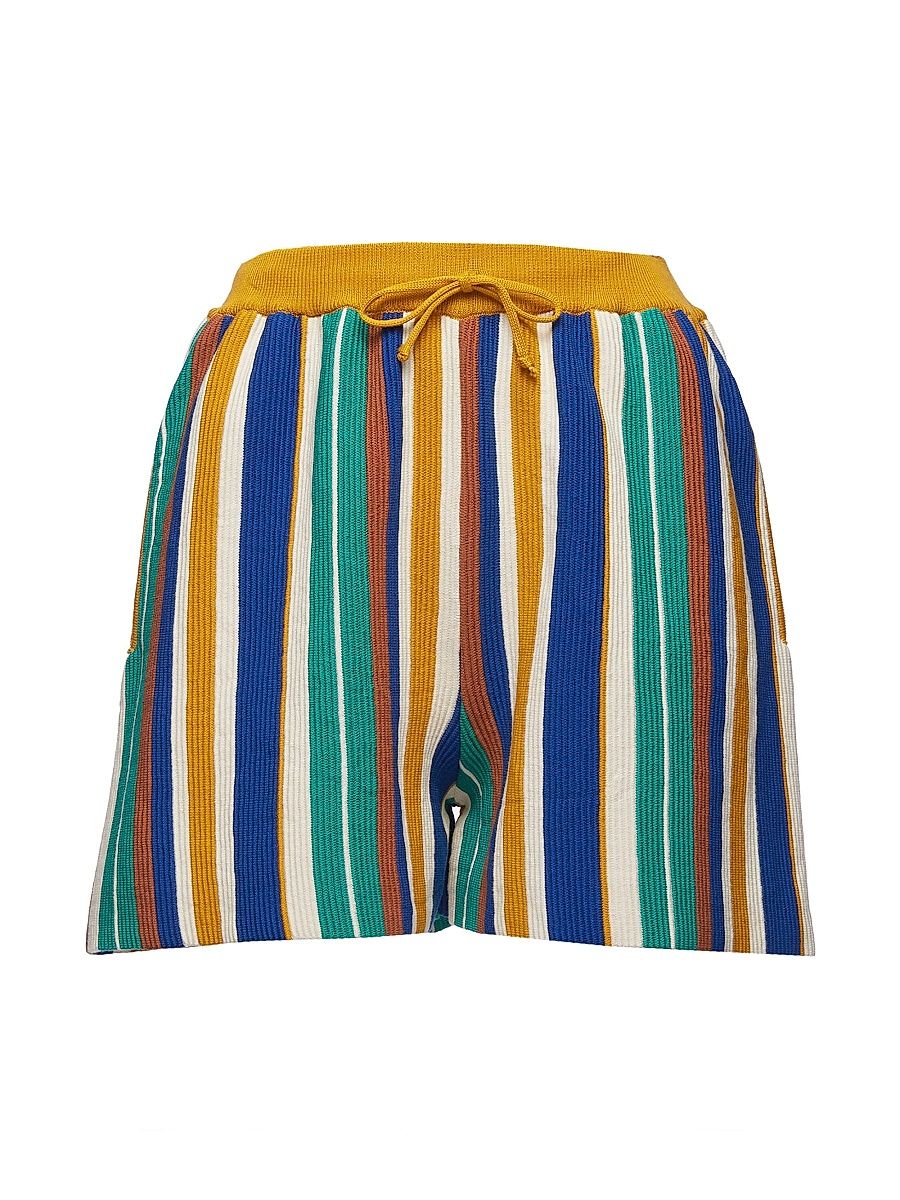 Women's Bay Pull-Up Shorts - Multicolor Verde Green - Size XS
