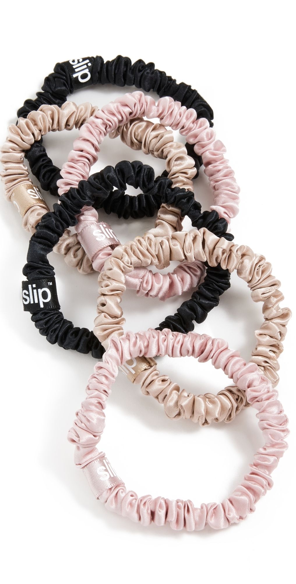 Slip Silk Scrunchies Pack of 6 Multi One Size