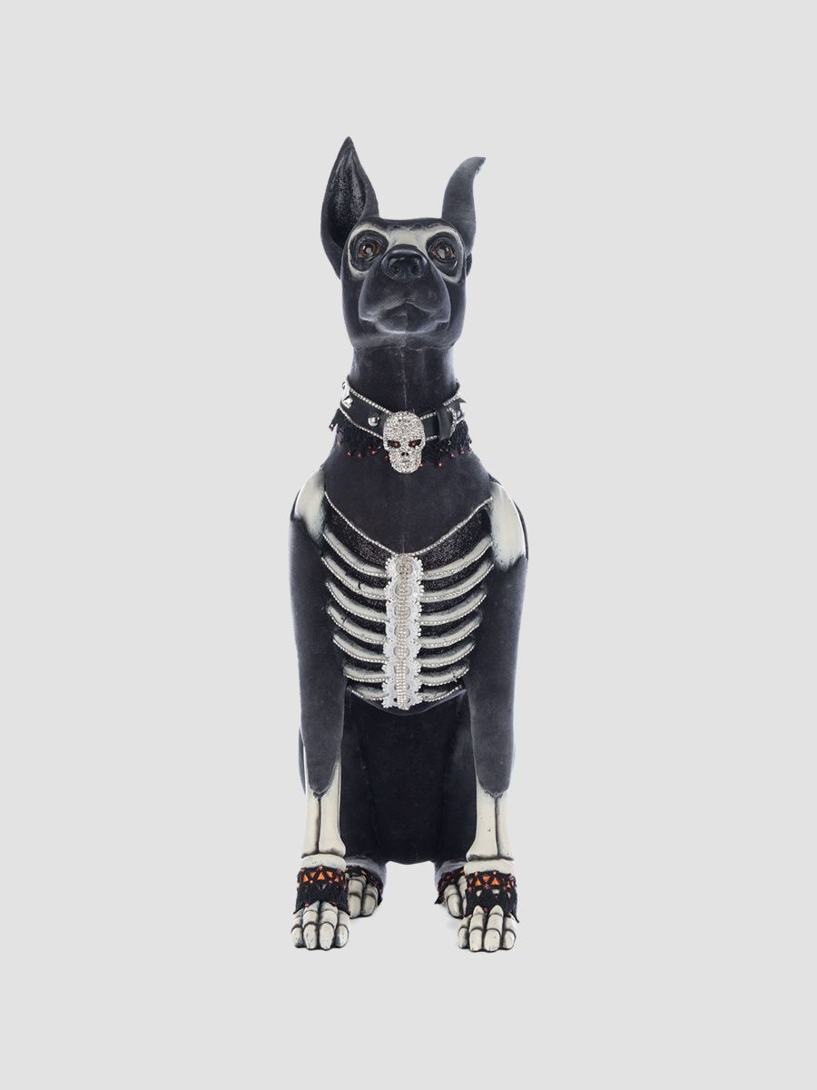 The Macabre Family Bones The Dog Figurine