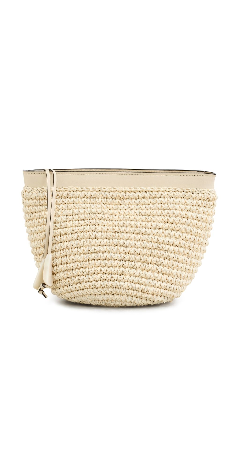 Hunting Season The Medium Zip Clutch Natural/Oyster One Size