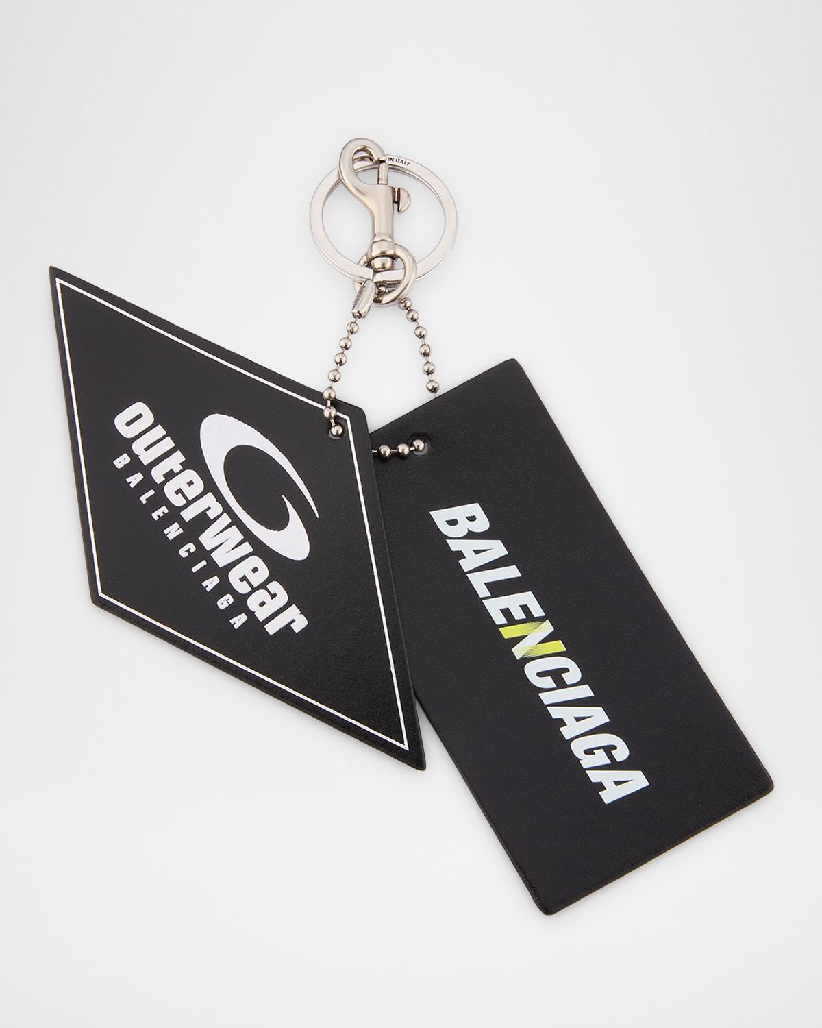 Men & apos;s Tag Charm Keychain