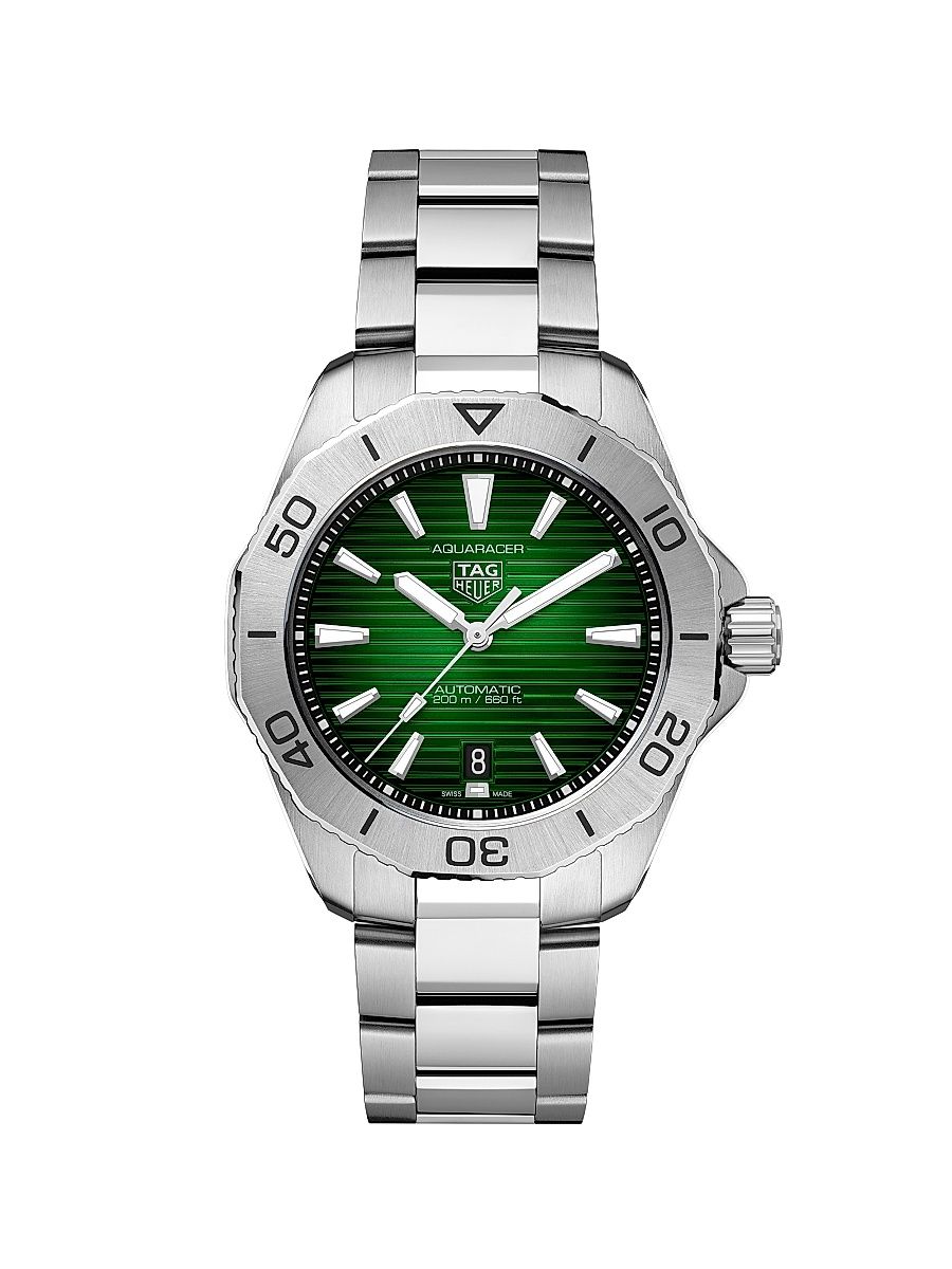 Men's Aquaracer Stainless Steel Professional Watch - Steel