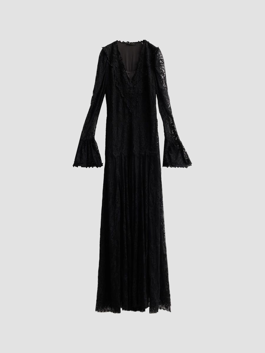 Kobi Halperin Women's Tori Lace Maxi Dress - Black - Size 2
