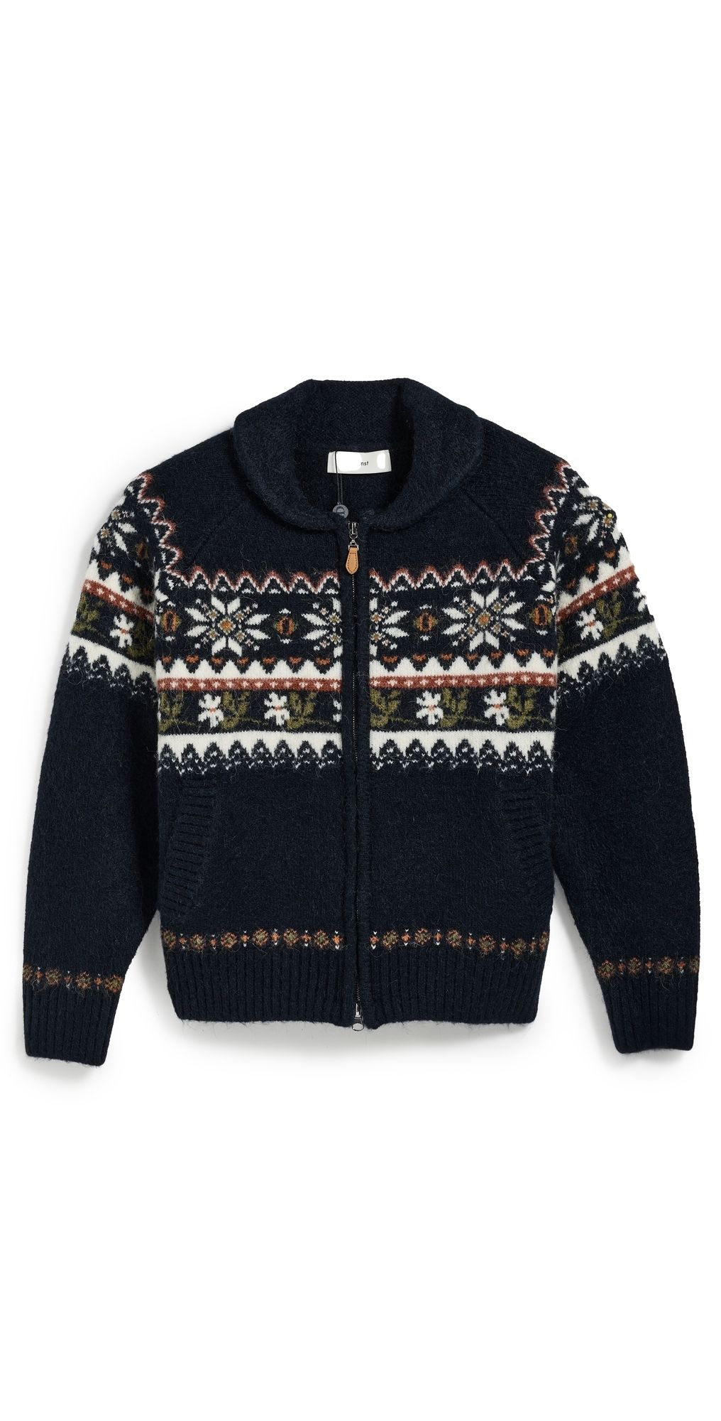 DUNST Cowichan Cardigan Navy S