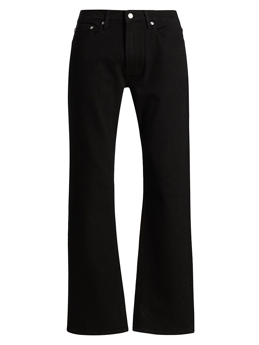 Men's Stretch Mid-Rise Bootcut Jeans - Black - Size 30