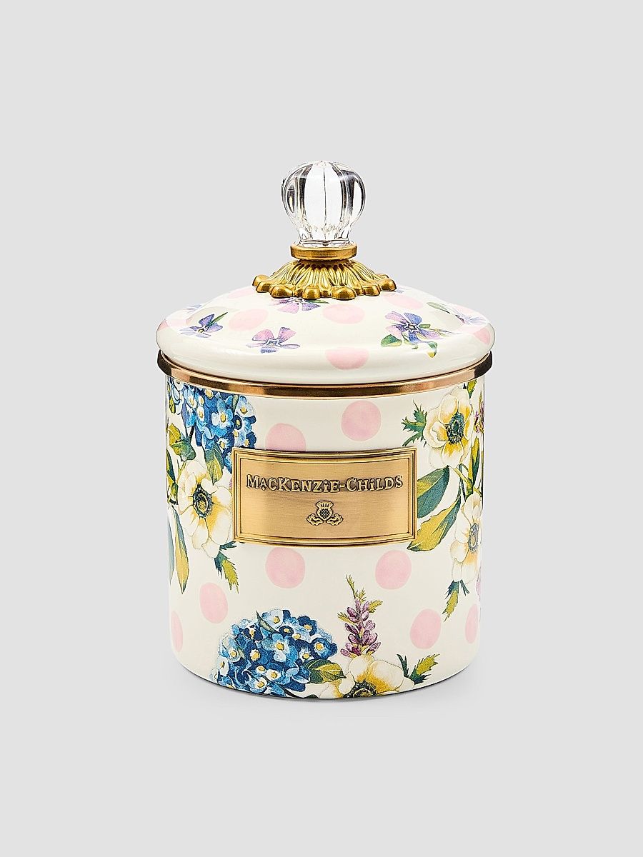 Wildflowers Pink Small Canister