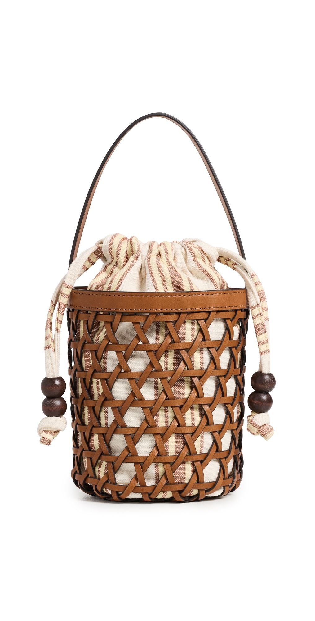 Loeffler Randall Laith Top Handle Bag Timber/Butter/Brown One Size