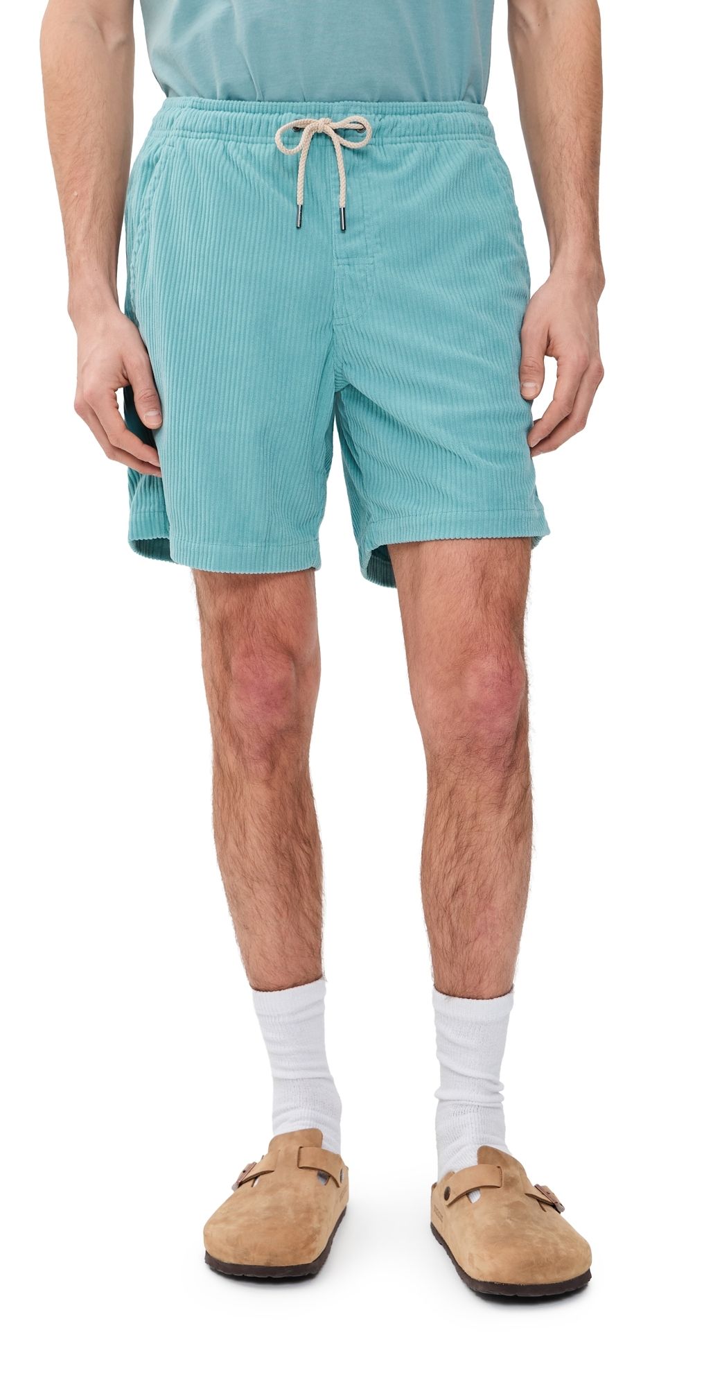 Fair Harbor The Wilder Stretch Corduroy Shorts 7 Bay Blue XL