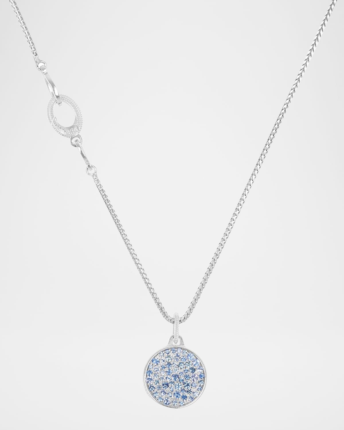 Men & apos;s Moneta Sovereign Disc Pendant Necklace