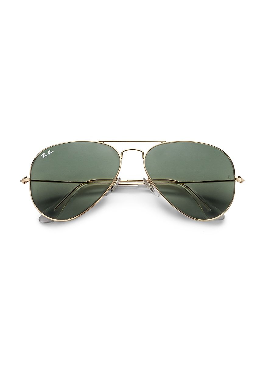 Men's RB3025 58MM Original Aviator Sunglasses - Gold