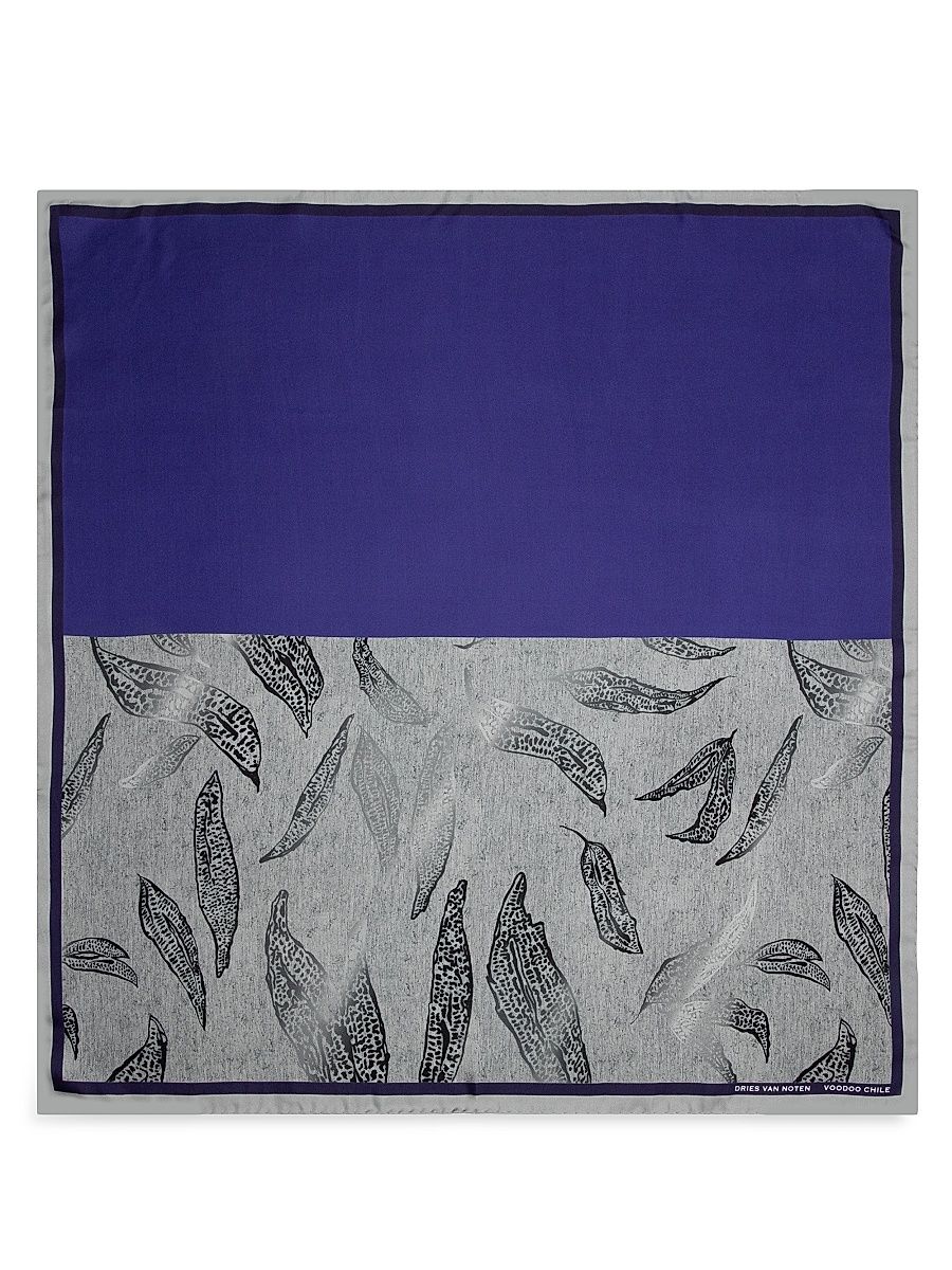 Women's Foulard Voodoo Chile Silk Scarf - Voodoo Chile