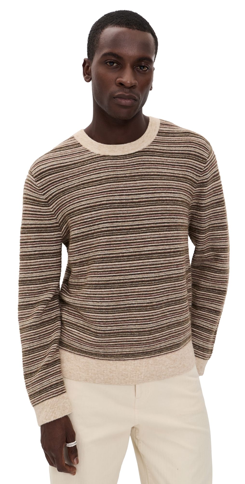 Corridor Mini Stripe Crewneck Sweater Multi M