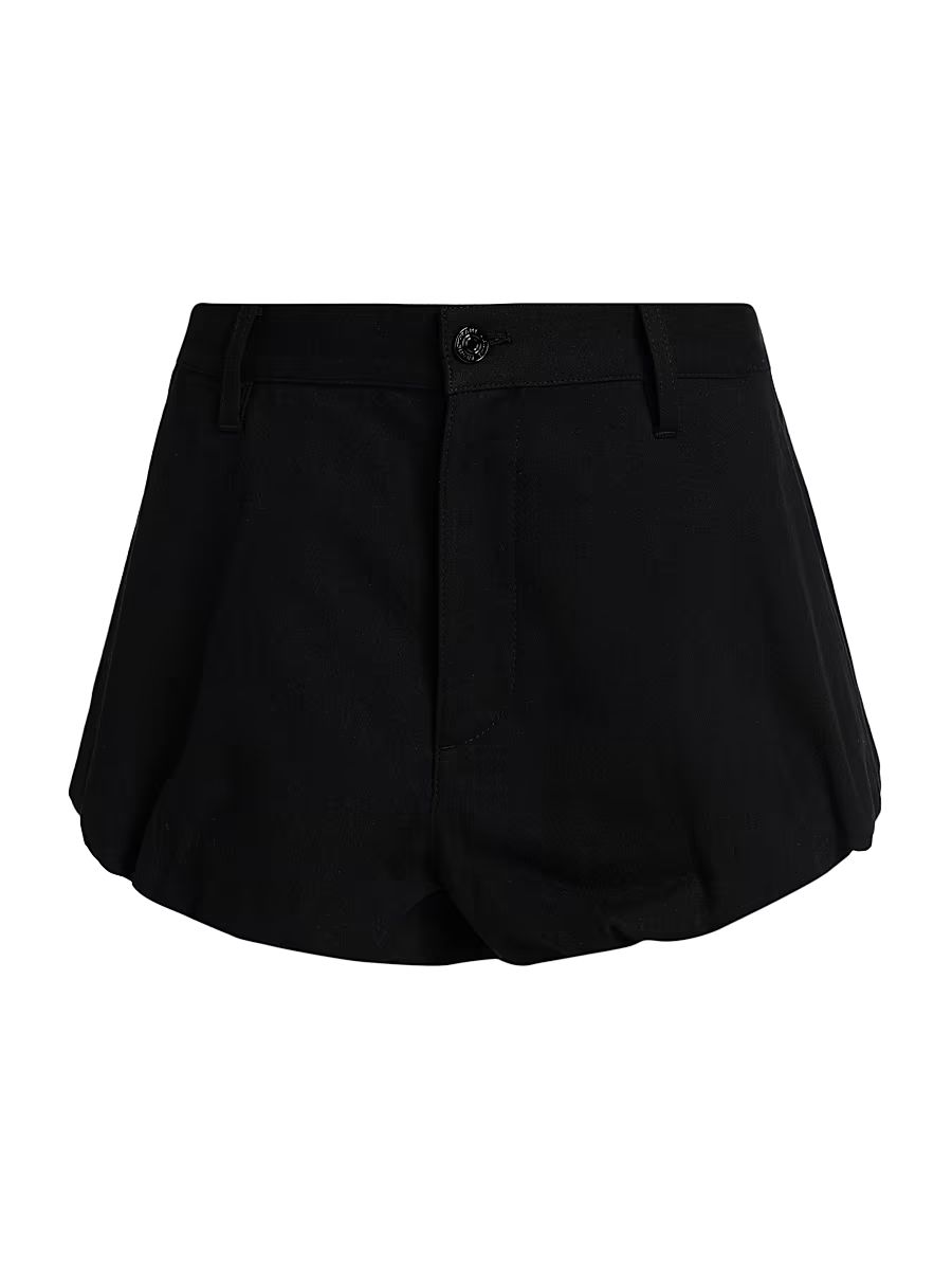 Women's The Shell Cotton Balloon Shorts - Black - Size 31