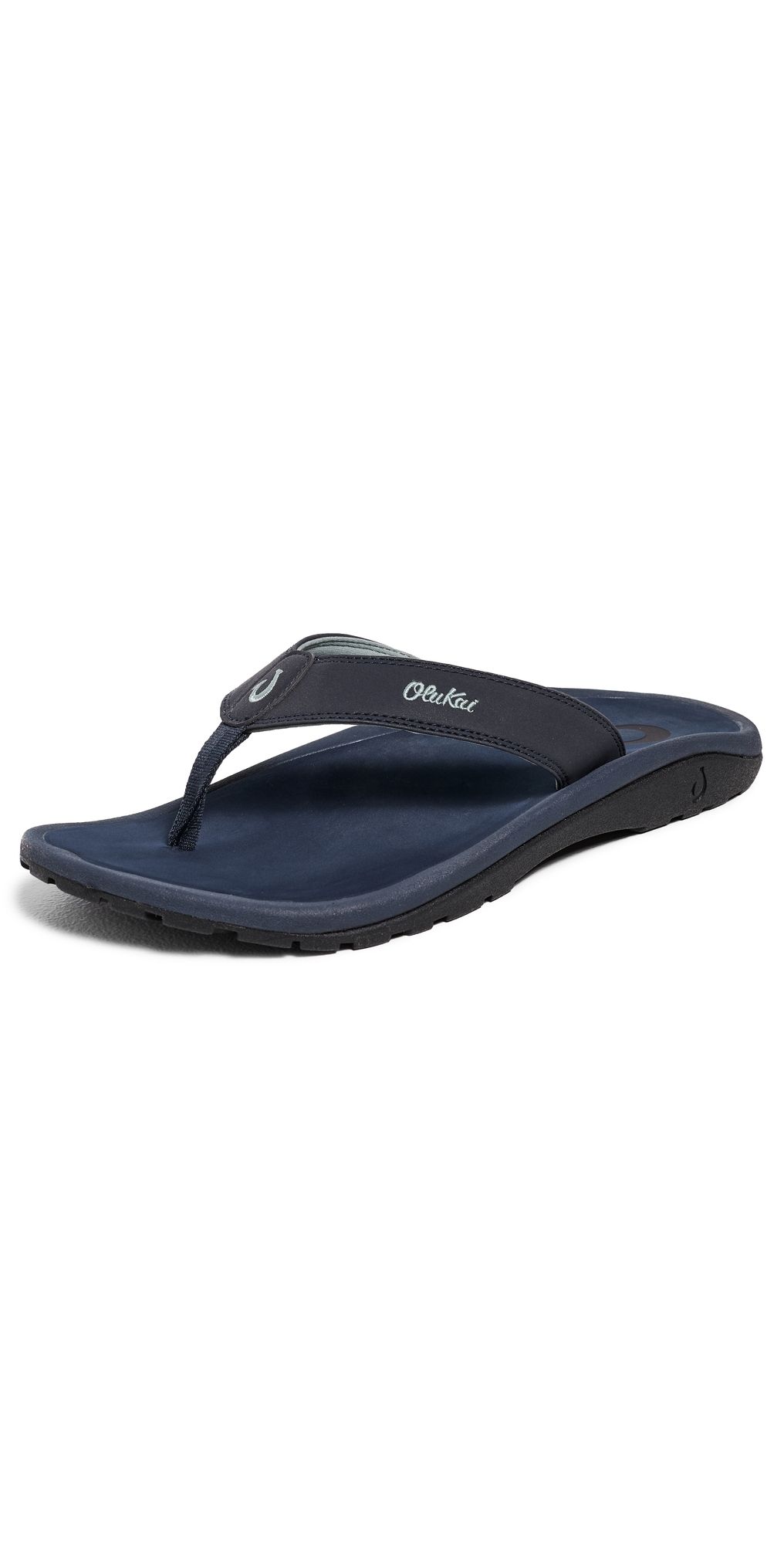 OluKai Ohana Sandals Trench Blue 8