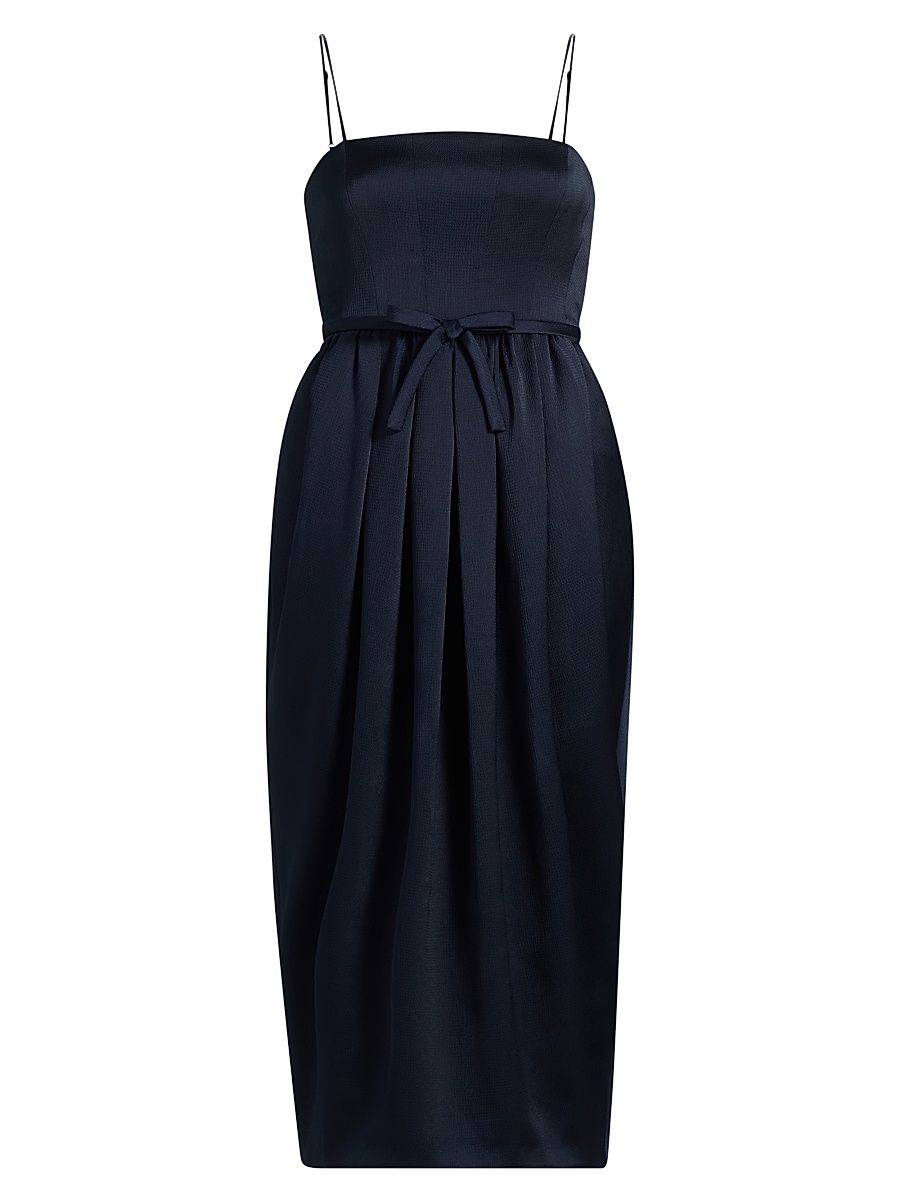 Women's Soline Sleeveless Midi-Dress - Navy - Size 16