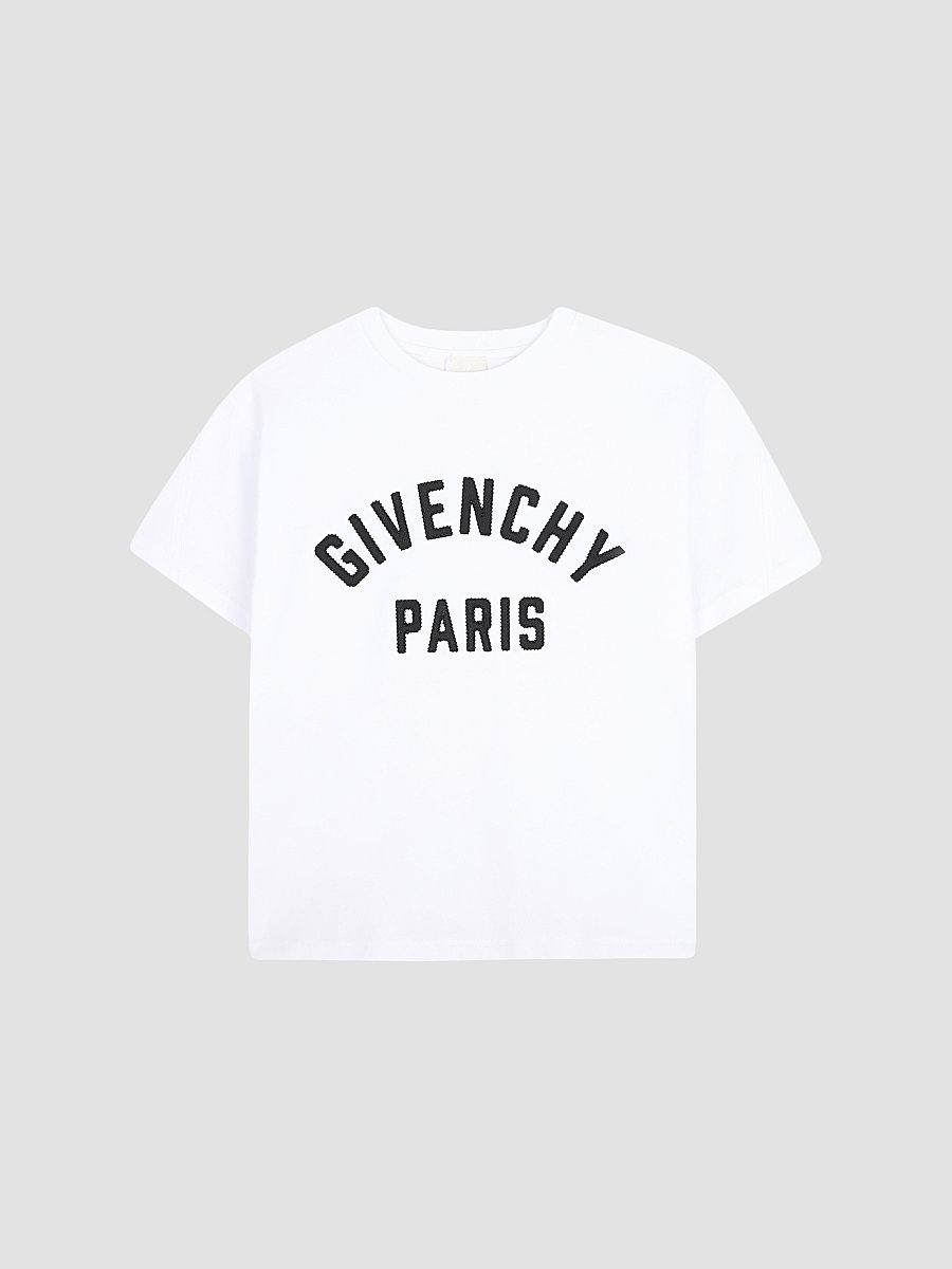 Givenchy Boy's Little Boy's & Boy's Logo-Embroidered T-Shirt - White - Size 12