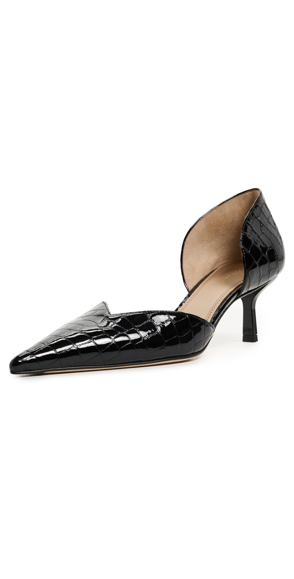 Victoria Beckham Victoria Angle D'Orsay Pumps Black 38