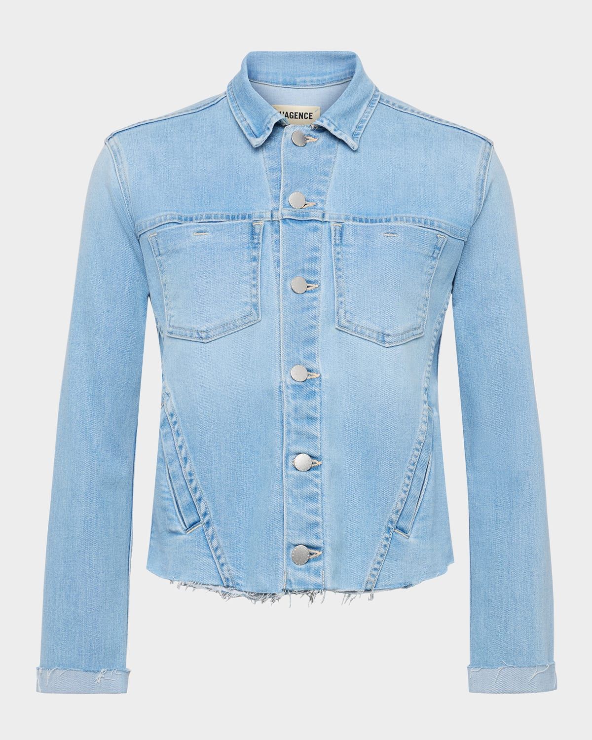 Janelle Cut-Off Denim Jacket
