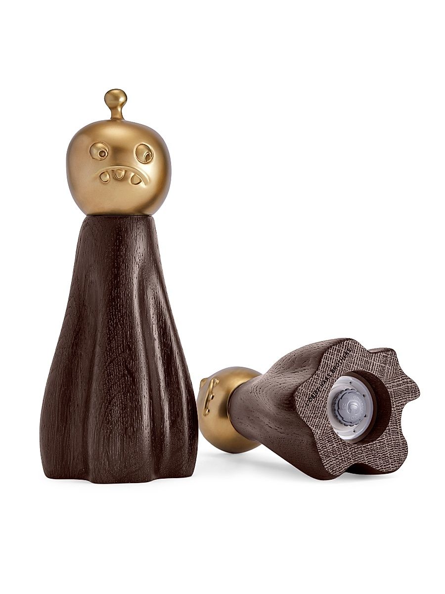 Haas Brothers Fantomes Salt & Pepper Mills - Brown Gold