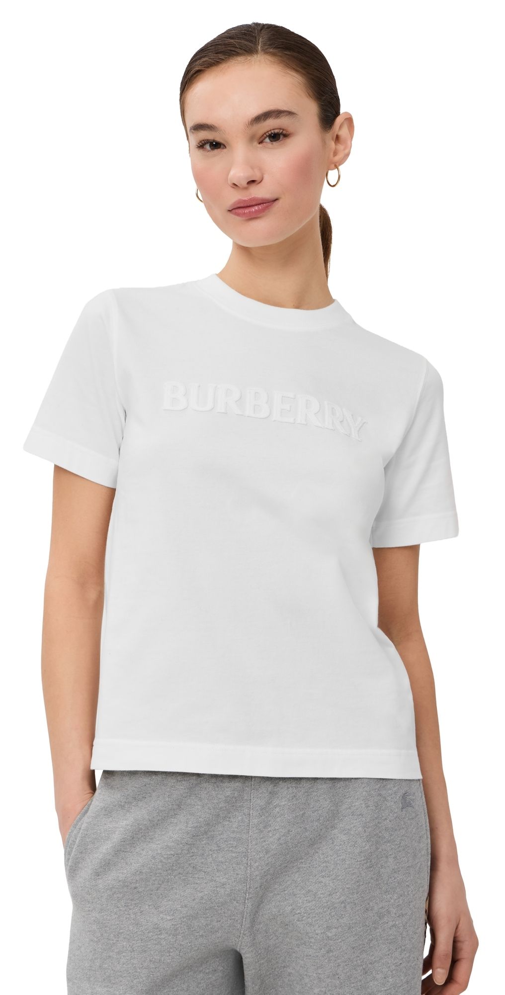 Burberry Frankie Logo Tee Chalk XL