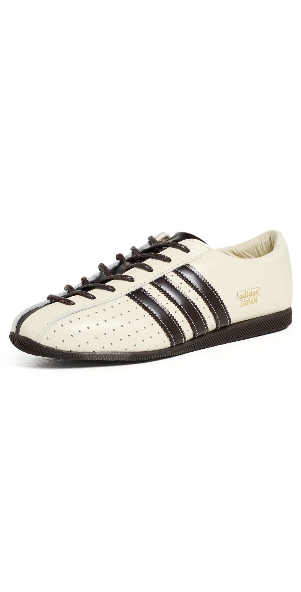 adidas Japan Lux Sneakers Cream White/Coffee/Gold Met 7.5