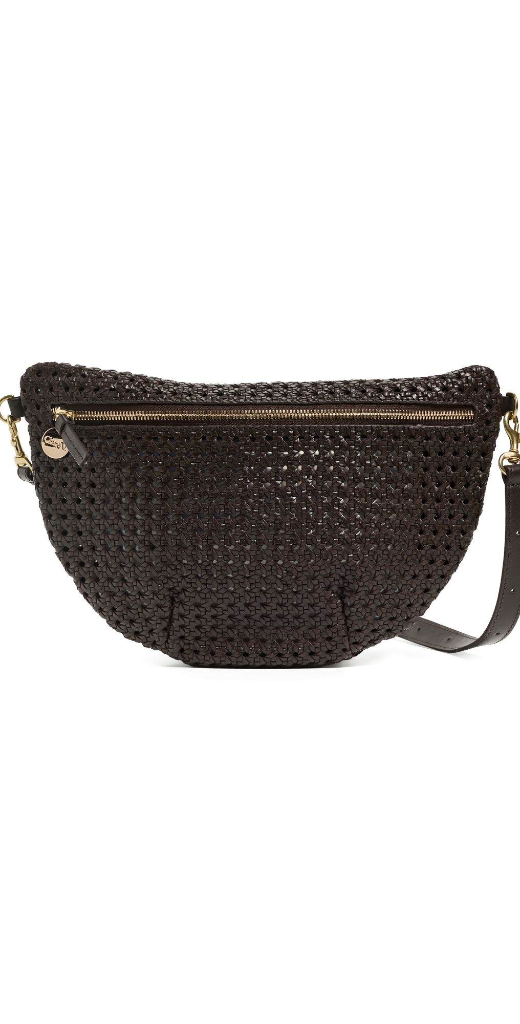 Clare V. Grande Fanny Pack Chocolate One Size
