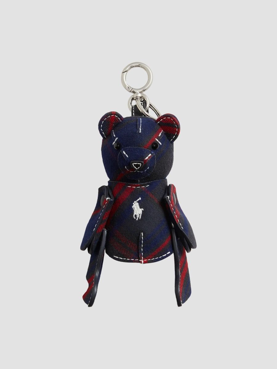 Polo Ralph Lauren Women's Polo Bear Bag Charm - Multi Plaid