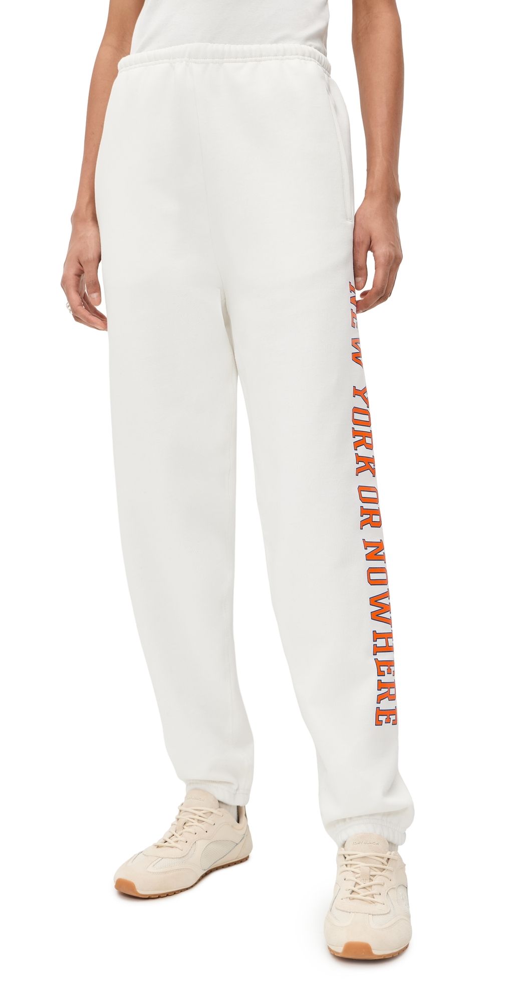 New York or Nowhere Knicks Classic Sweatpants Off White S