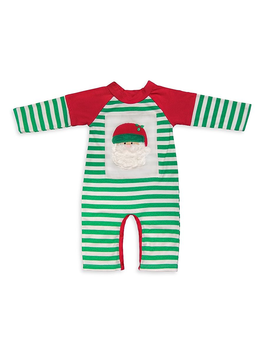 Baby's Santa's Helper Coveralls - Green - Size 6 Months