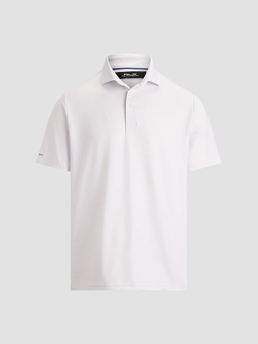 Men's Tailored-Fit Performance Polo Shirt - Lovely Lilac Fifeshire - Size XXL