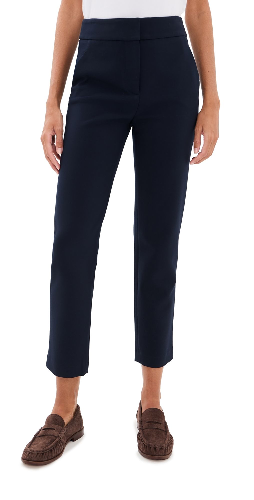 Veronica Beard Renzo Pants Navy 4