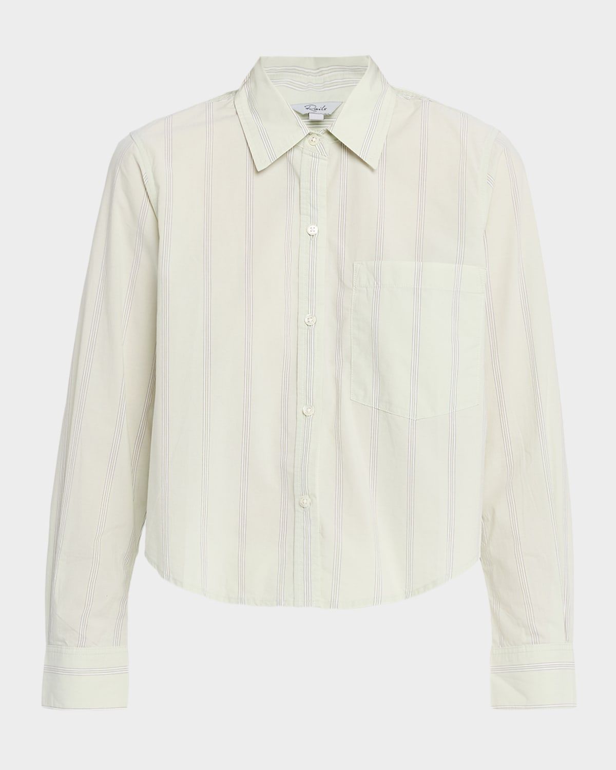 Leon Stripe Ramy Button-Front Shirt