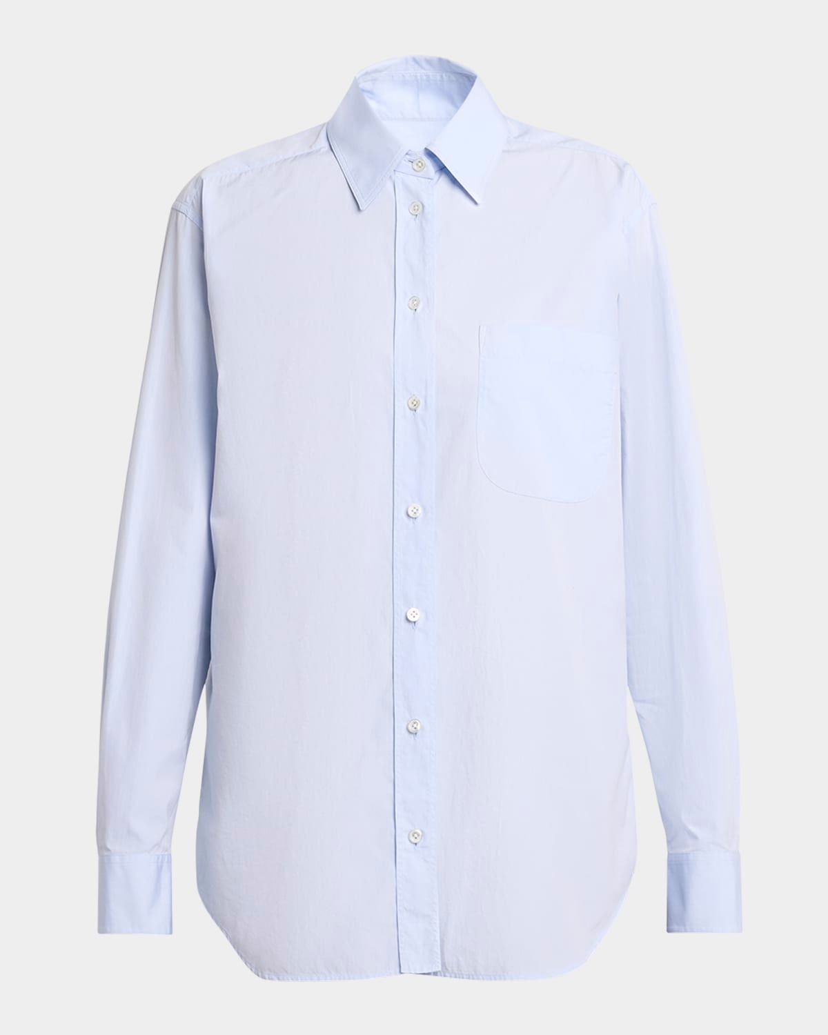 Gavina Cotton Button-Down Shirt