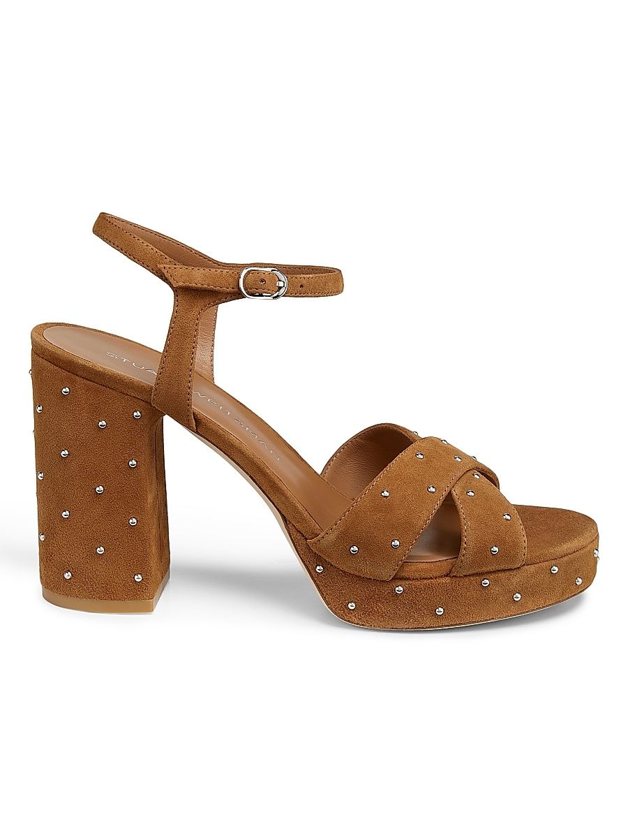 Women's Dayna Sostud Suede Platform Sandals - Hazel - Size 9.5