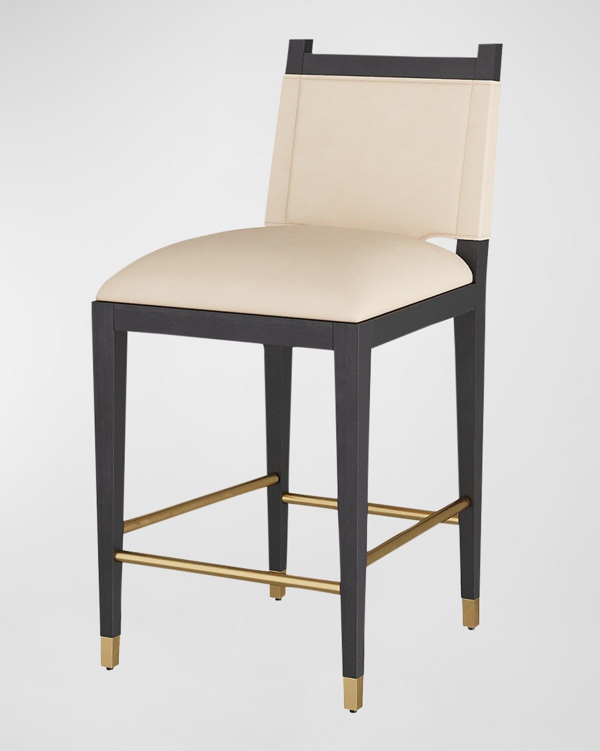 Burdock Leather Counter Stool, 27"