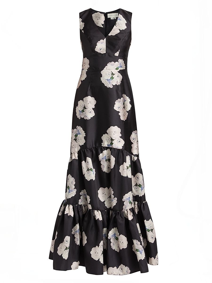 Women's Rori Floral Gown - Belle Corsage - Size 2