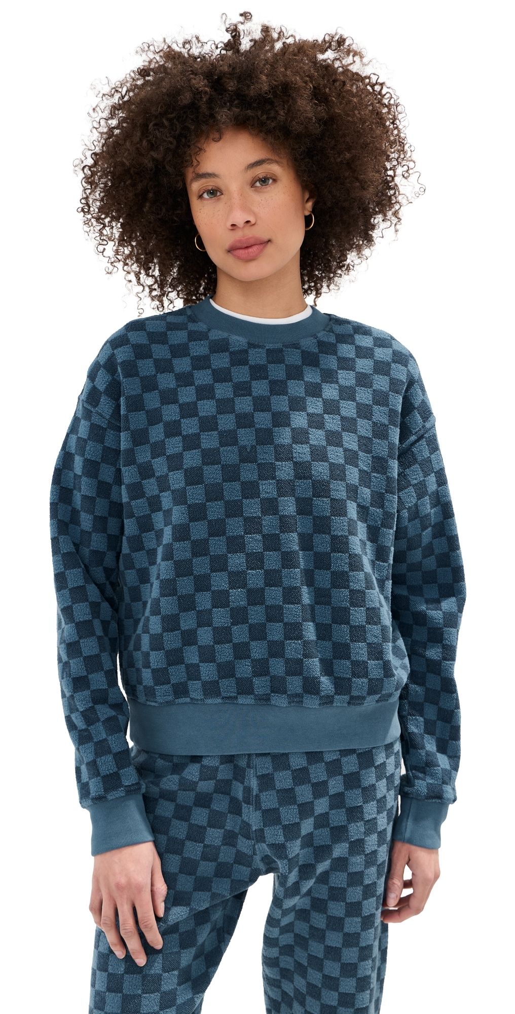 State & Lake Nikki Sweatshirt Ivory XXL