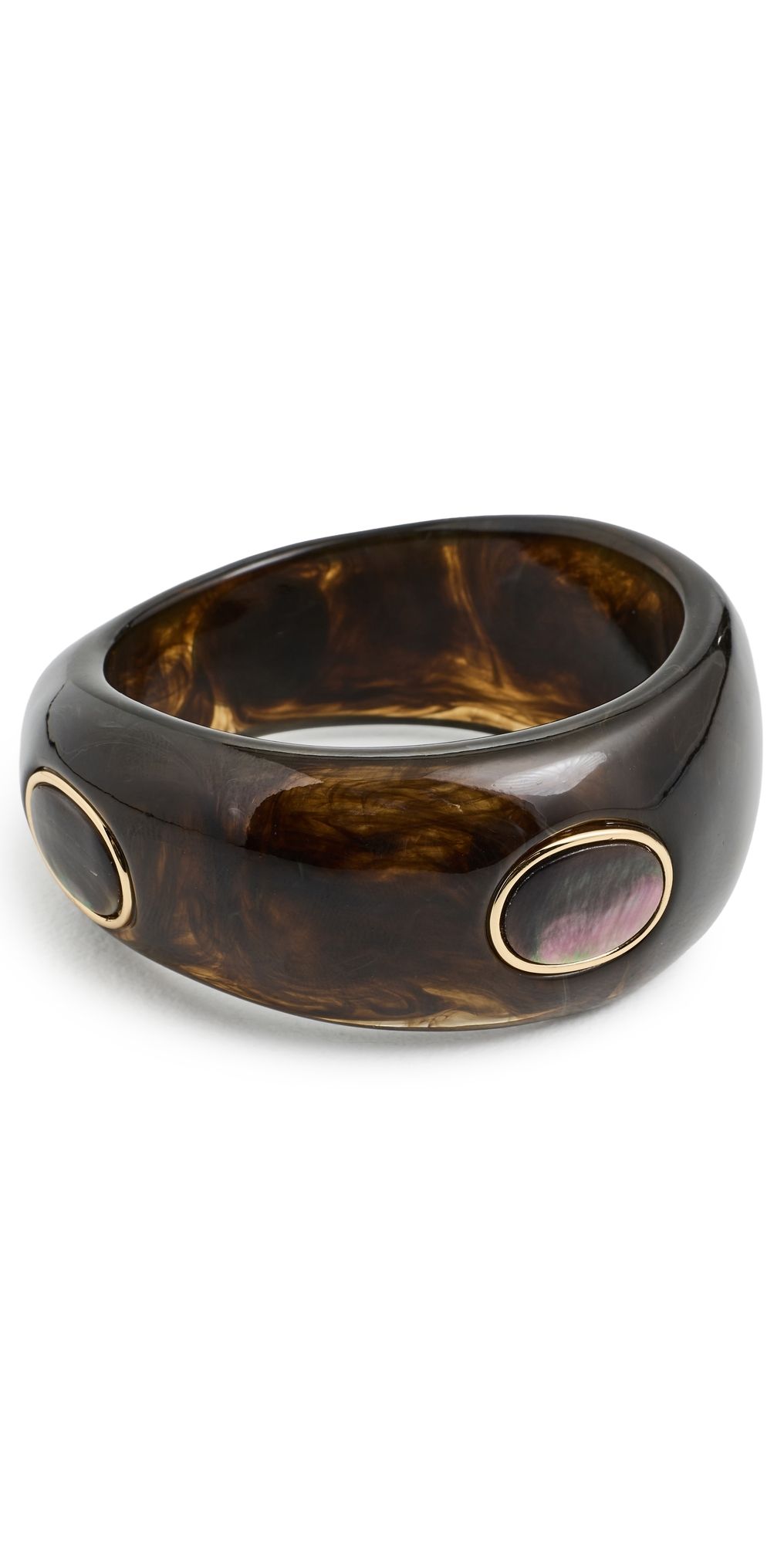 LELET NY Arlo Cuff Bracelet Abalone One Size