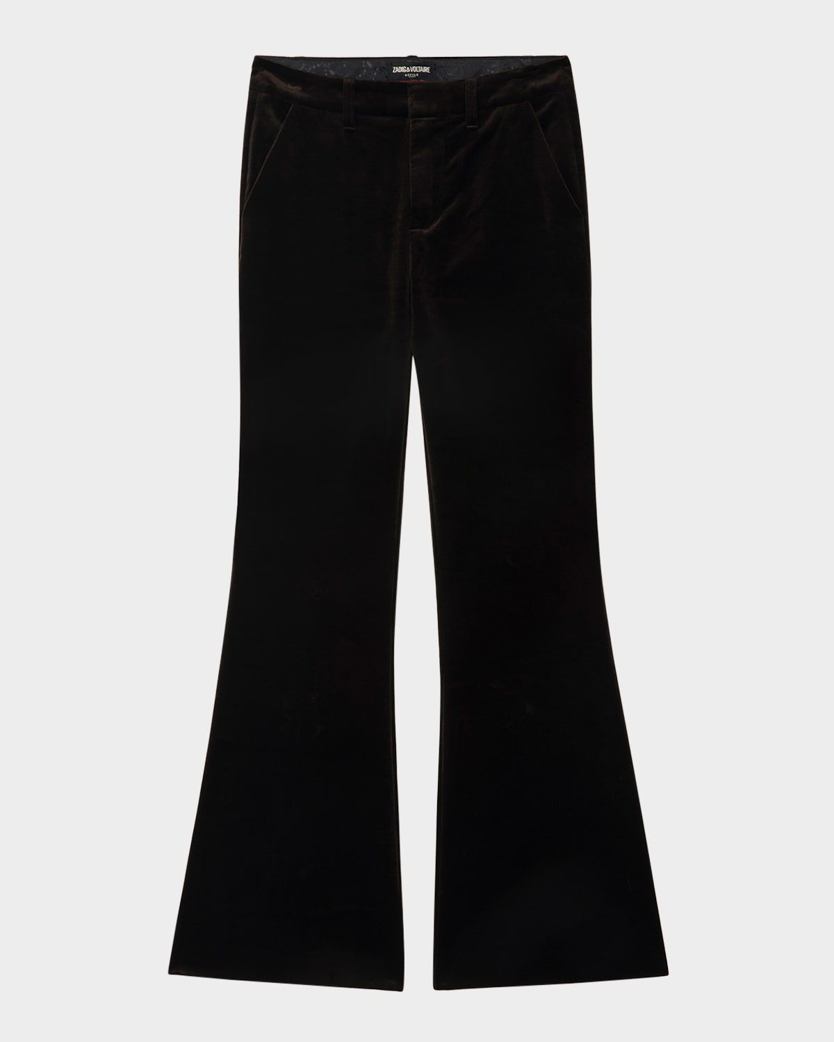 Prevy Velvet Flare Pants