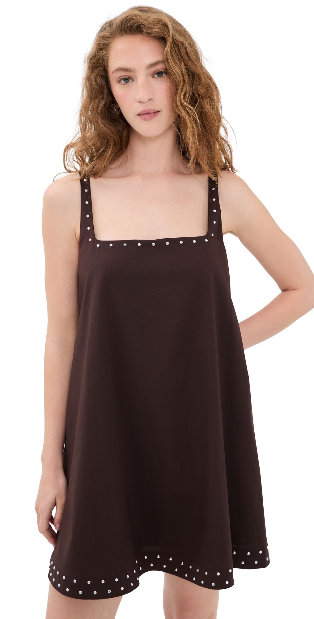 STAUD Brio Dress Earth Studs XL