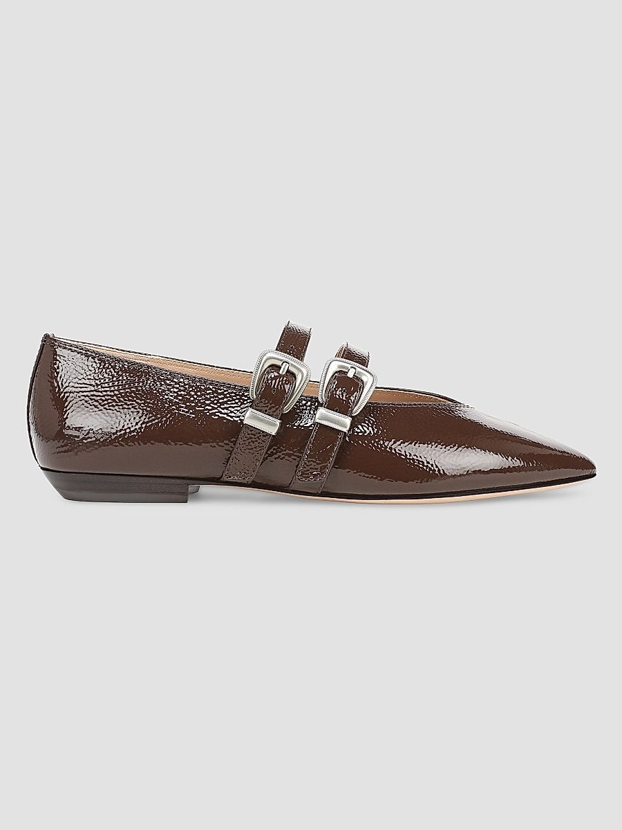 Women's Bancroft Leather Mary Janes - Espresso - Size 12