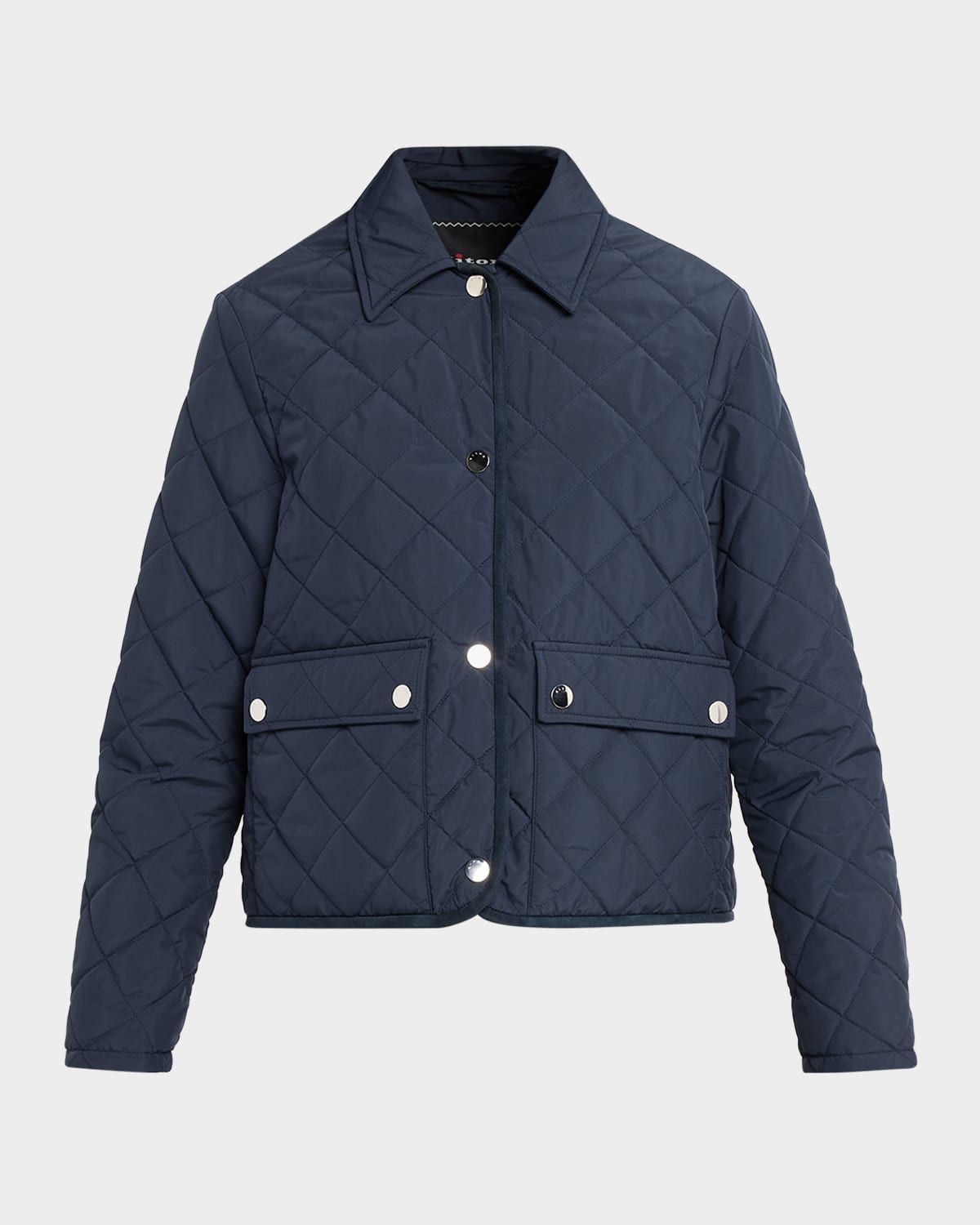 Single-Breasted Quilted Overcoat