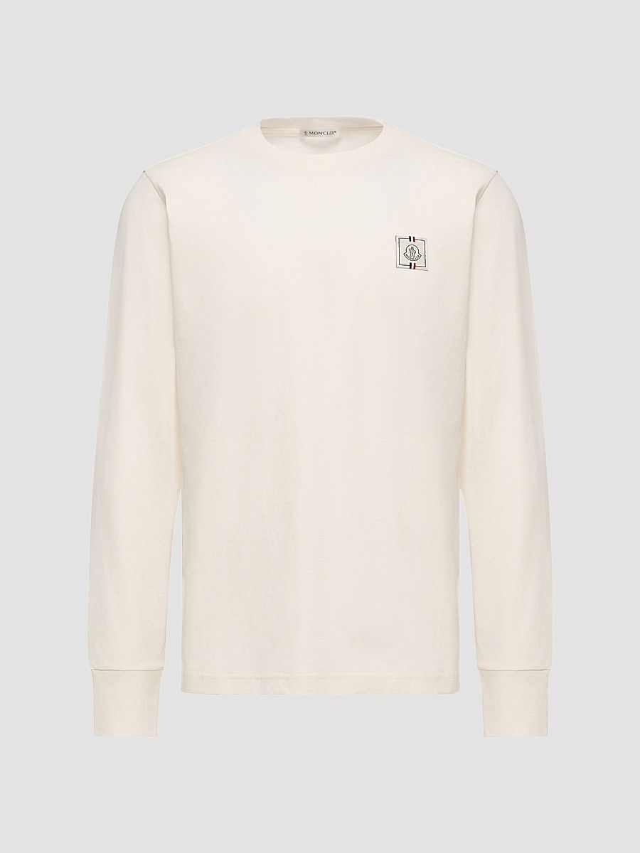 Men's Crewneck T-Shirt in Cotton - Off White - Size XXL