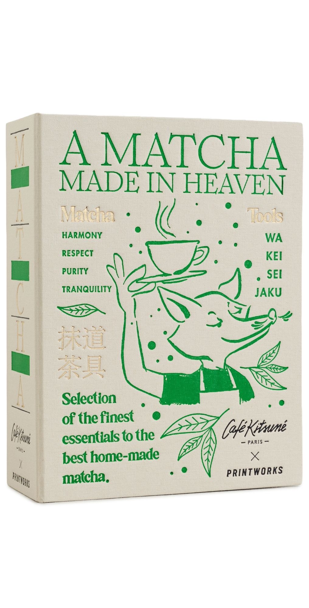 Printworks Cafe Kitsune x Printworks Matcha Tools Beige One Size