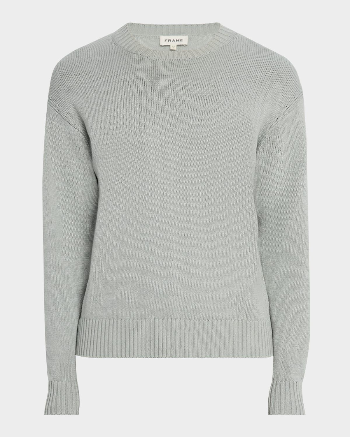 Men & apos;s Crewneck Silk-Cotton Knit Sweater