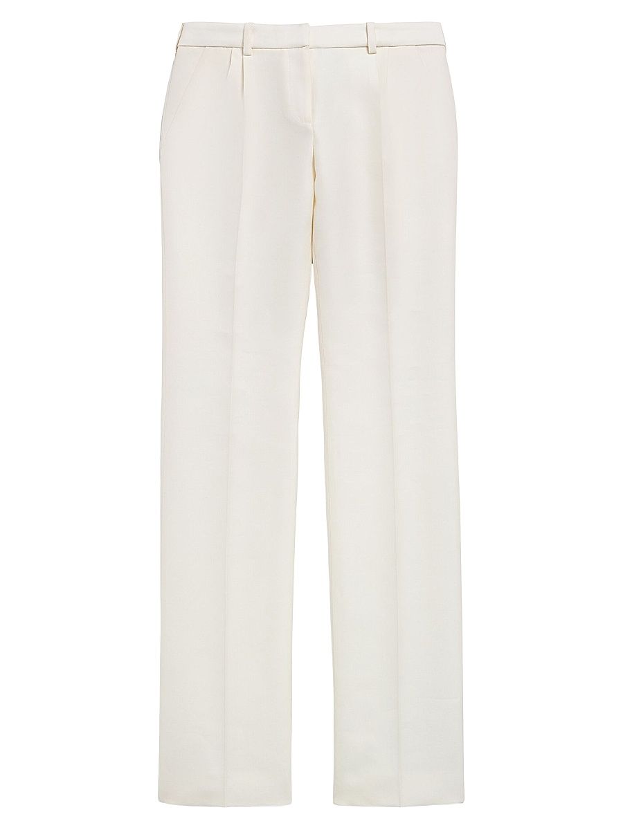 Women's Slim Tailored Pants - Ivory - Size 2