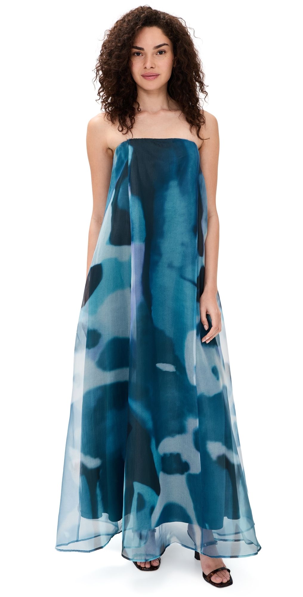 STAUD Allyson Dress Blue Haze 00