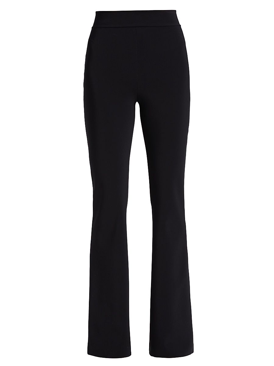 Women's Venus High-Waisted Flare Pants - Black - Size 14