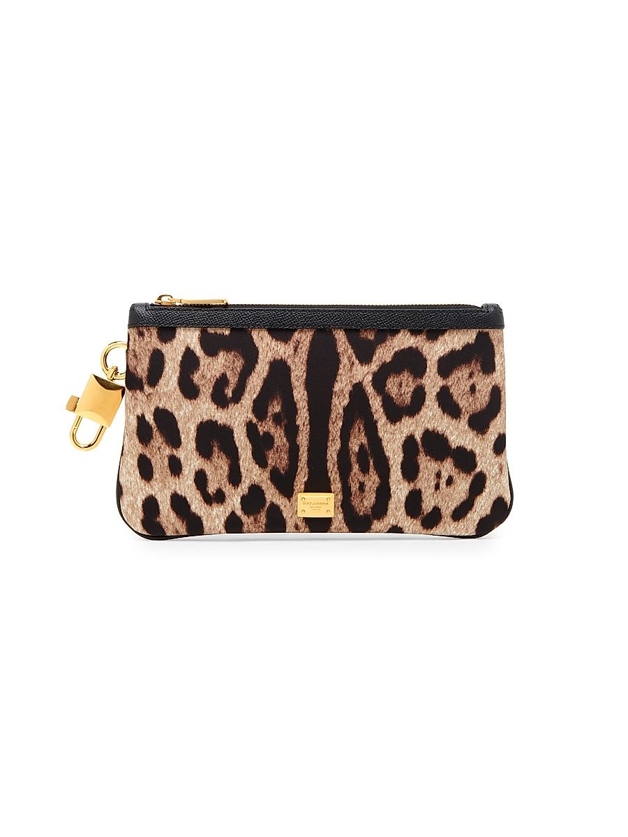 Women's Necessaire Leopard-Print Pouch - Leopard
